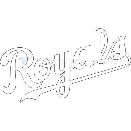 Kansas City Royals Iron-on Stickers (Heat Transfers)NO.1625